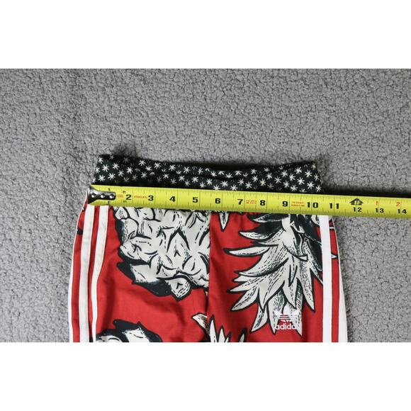 New Adidas x Farm Rio Leggings 2XS Pineapple Tropical Print Pull On - Picture 8 of 10